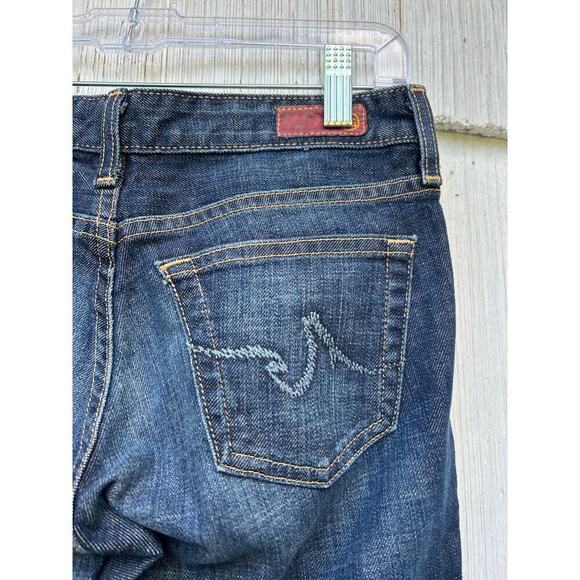 NWT Ag Adriano Goldschmied The Club Boot Cut Denim Jeans Blue Cotton Blend Sz 25 - Picture 7 of 11